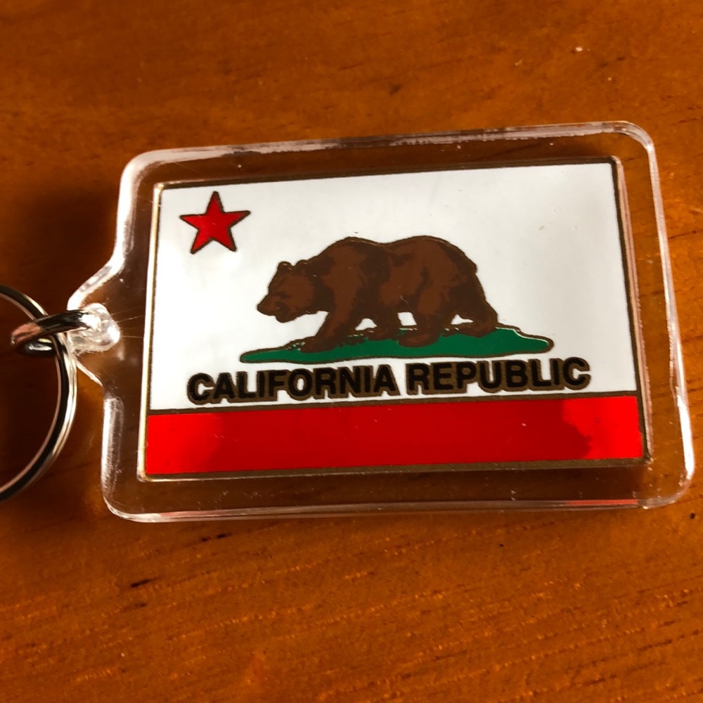 California Keychain